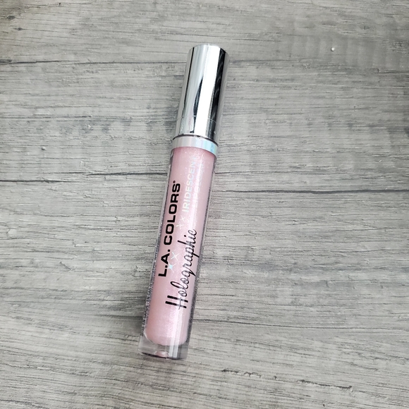 L.A Color holographic iridescent lip gloss CLG421 sugared A35 - Picture 1 of 3